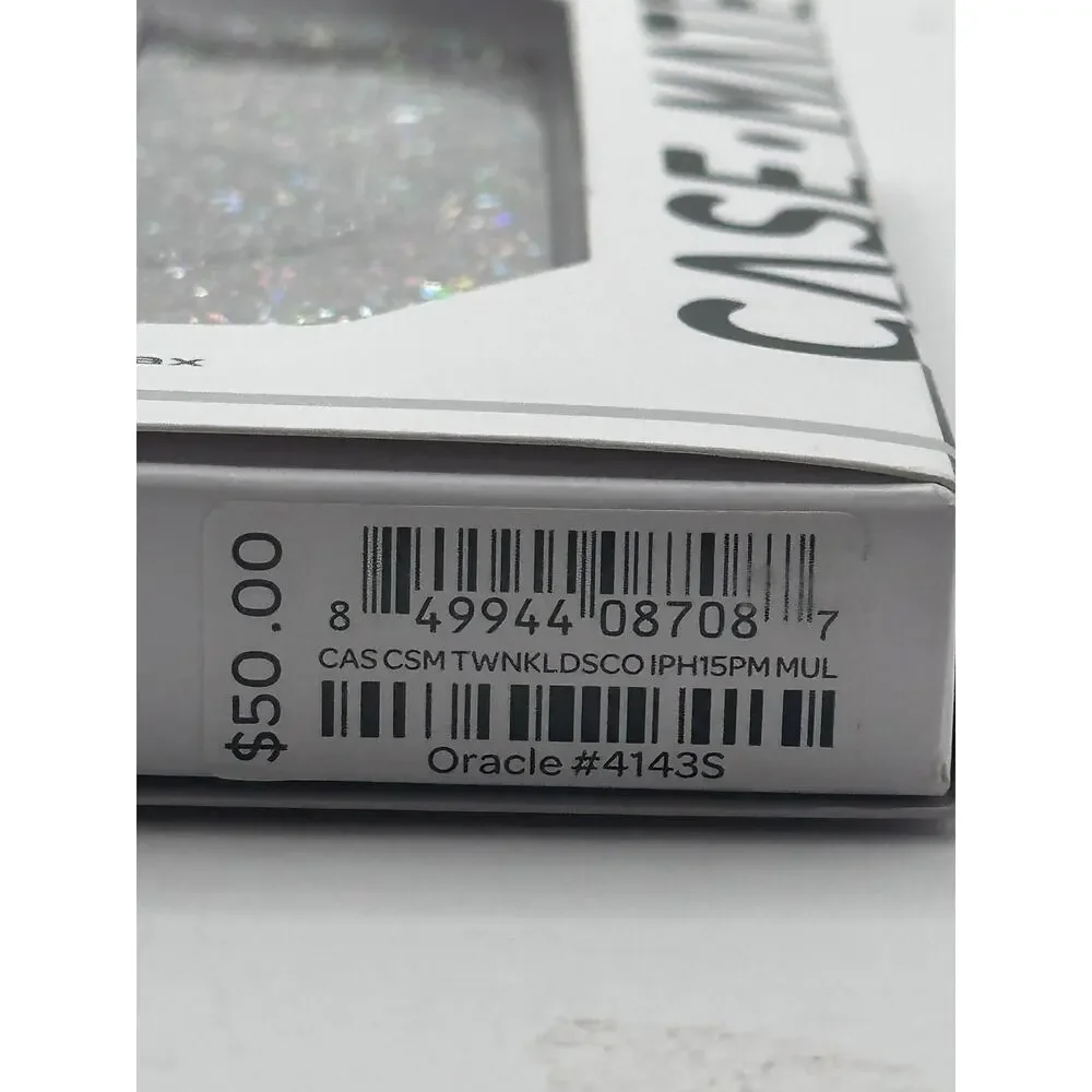 Case-Mate Twinkle Disco iPhone 15 Pro Max MagSafe Case NWT MSRP: $50.00
